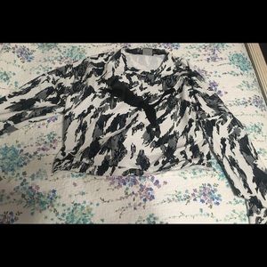 Puma long sleeve crop womens
